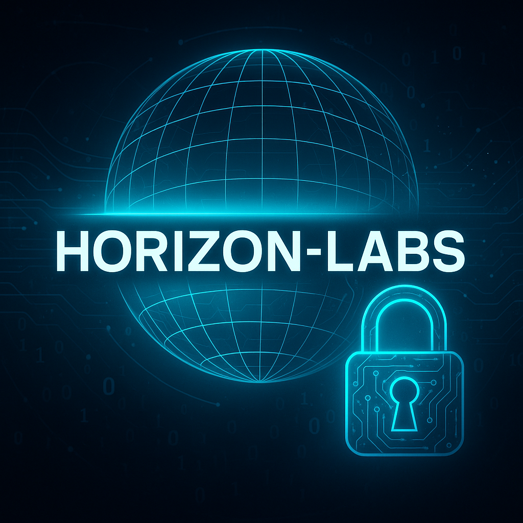 Horizon‑Labs cyber aesthetic